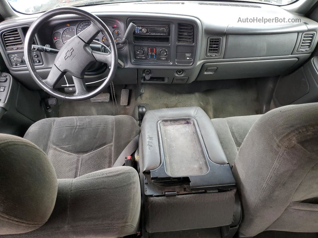 2003 Chevrolet Silverado K1500 White vin: 2GCEK19T031109117