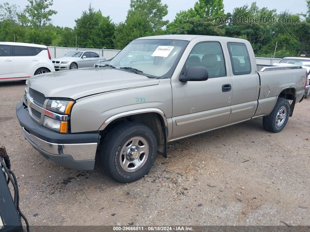 2003 Chevrolet Silverado 1500 Ls Beige vin: 2GCEK19T031216359