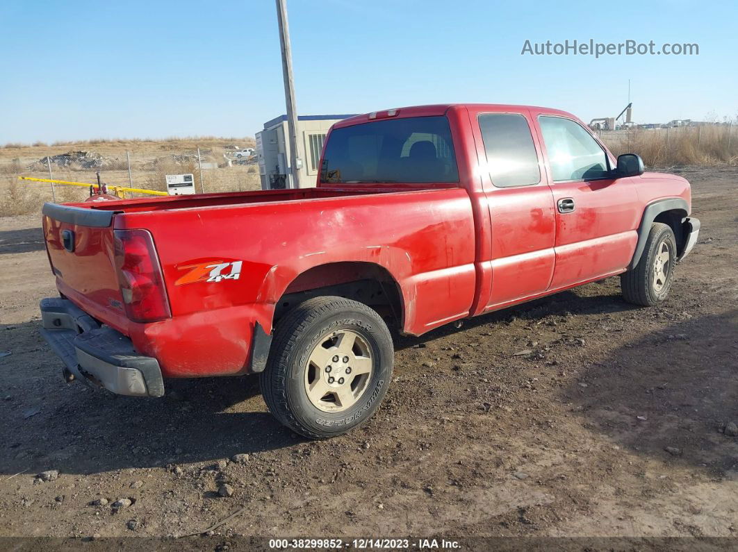 2003 Chevrolet Silverado 1500 Ls Red vin: 2GCEK19T031258434