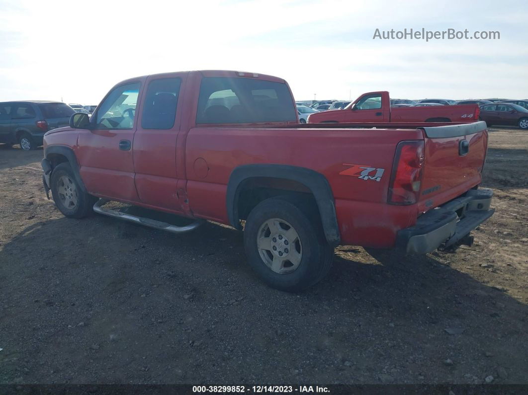 2003 Chevrolet Silverado 1500 Ls Red vin: 2GCEK19T031258434