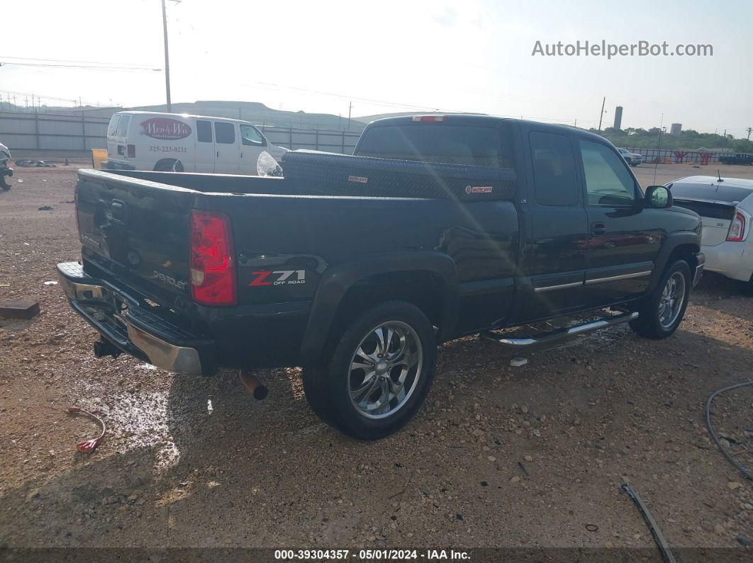 2003 Chevrolet Silverado 1500 Ls Black vin: 2GCEK19T031397995