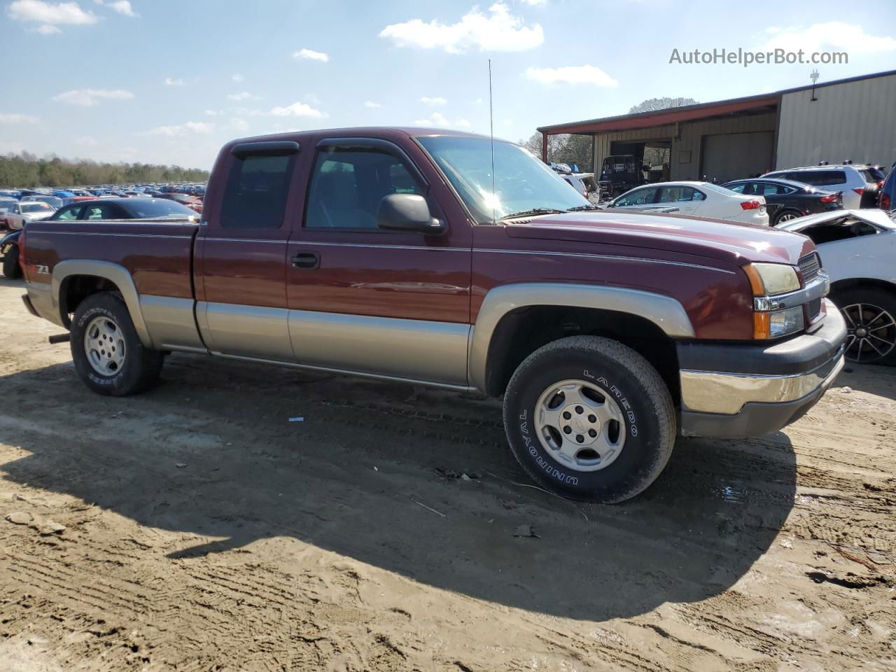 2003 Chevrolet Silverado K1500 Двухцветный vin: 2GCEK19T131172338