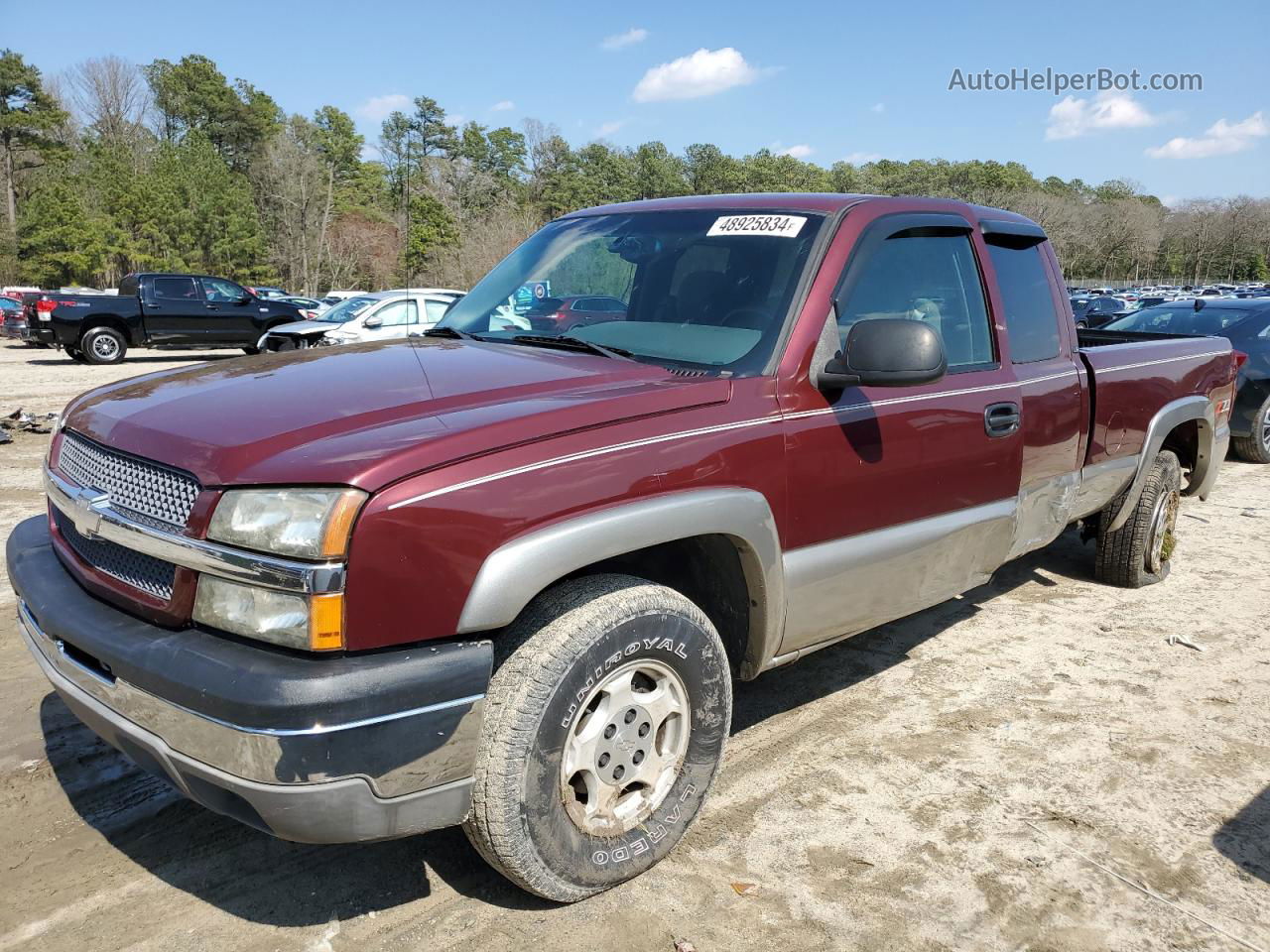 2003 Chevrolet Silverado K1500 Двухцветный vin: 2GCEK19T131172338