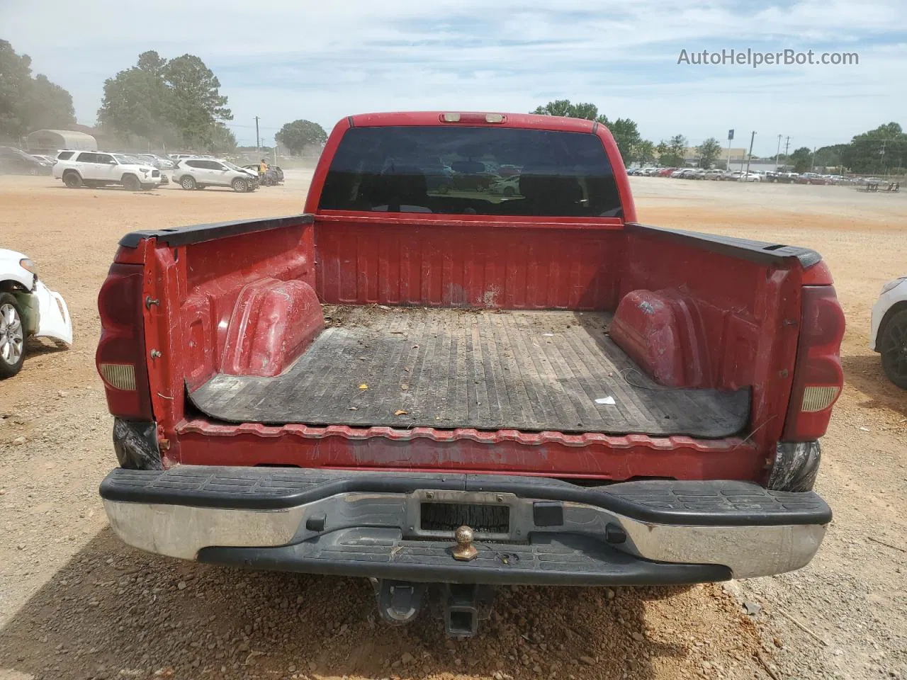 2003 Chevrolet Silverado K1500 Красный vin: 2GCEK19T331116675