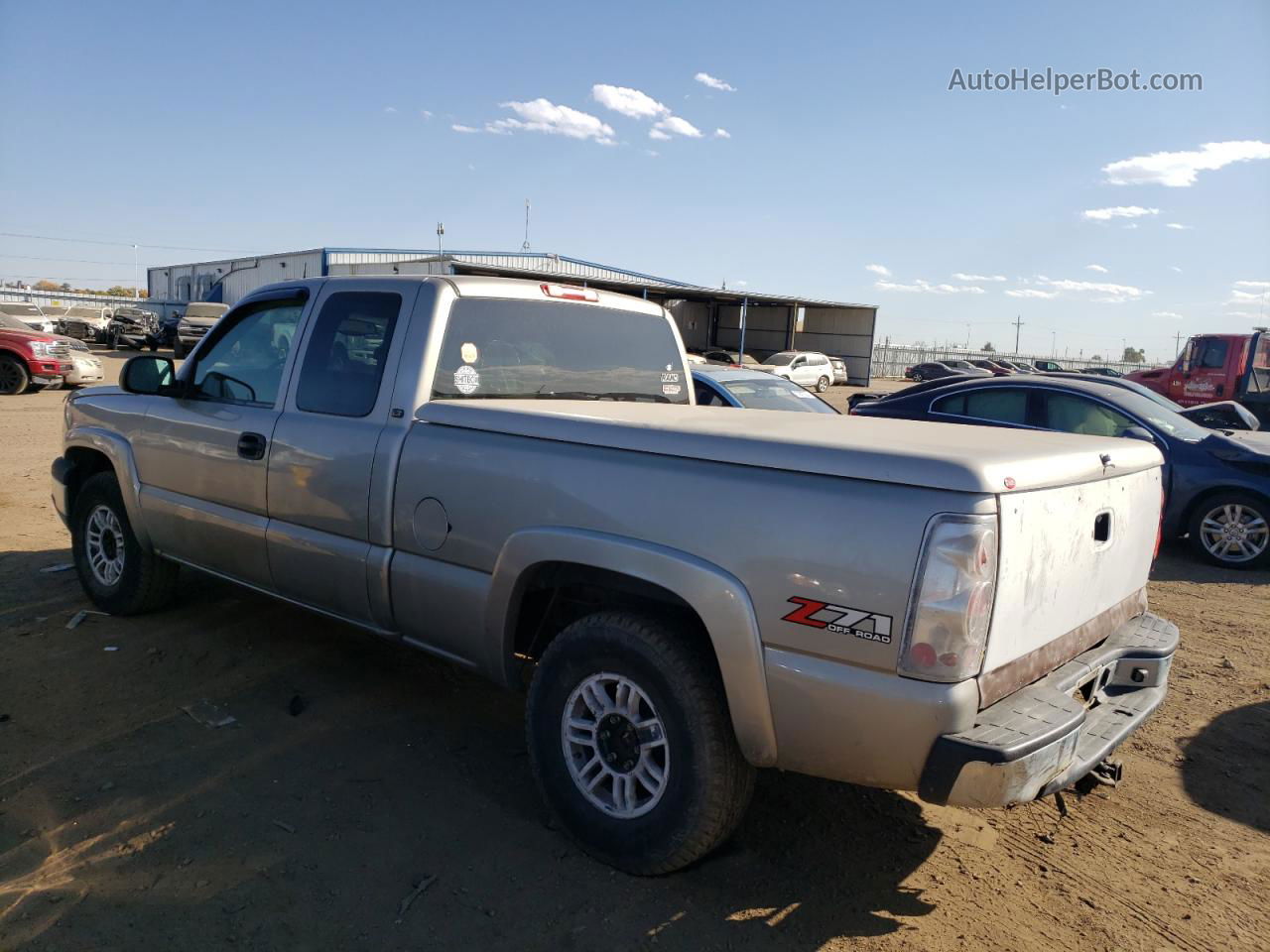 2003 Chevrolet Silverado K1500 Gray vin: 2GCEK19T331235763