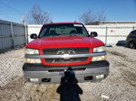 2003 Chevrolet Silverado K1500 Red vin: 2GCEK19T431187982