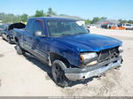 2003 Chevrolet Silverado 1500 Ls Blue vin: 2GCEK19T431390726