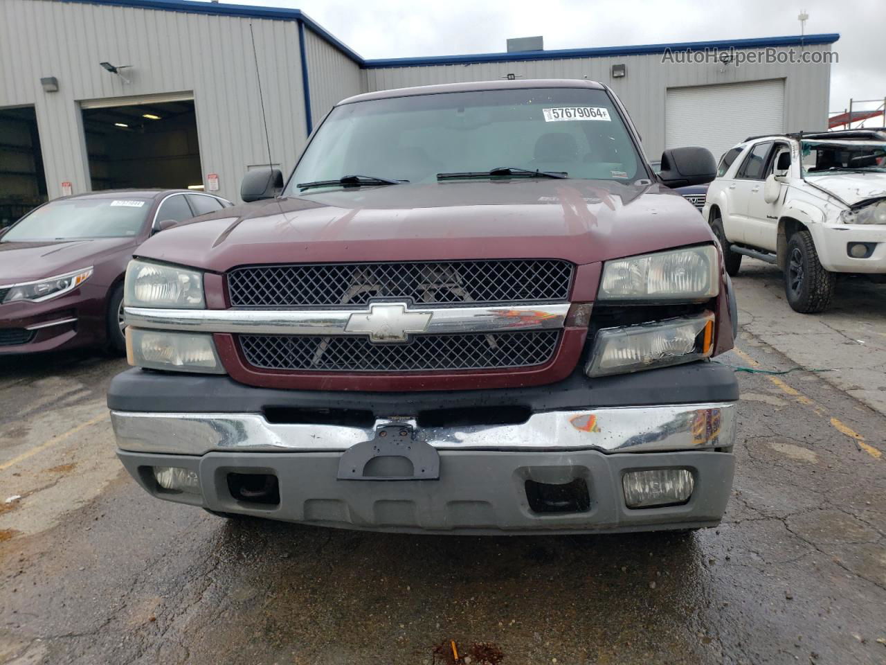 2003 Chevrolet Silverado K1500 Maroon vin: 2GCEK19T531152352