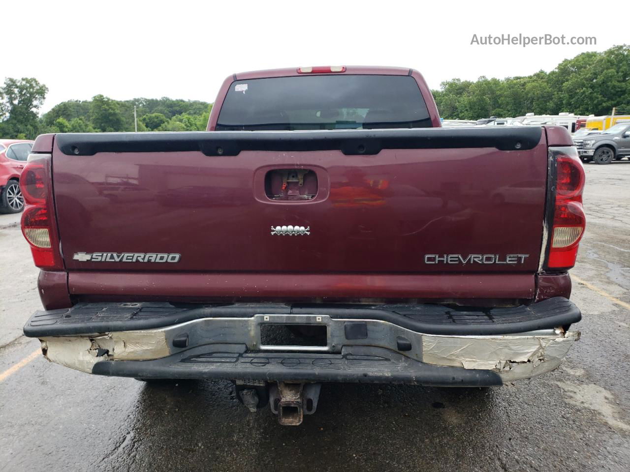 2003 Chevrolet Silverado K1500 Maroon vin: 2GCEK19T531152352