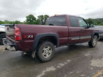 2003 Chevrolet Silverado K1500 Maroon vin: 2GCEK19T531152352