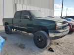 2003 Chevrolet Silverado K1500 Зеленый vin: 2GCEK19T531395952