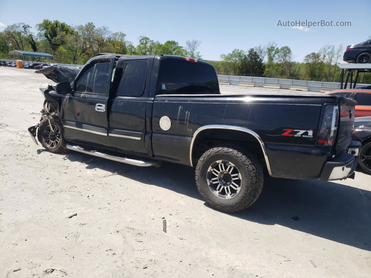 2003 Chevrolet Silverado K1500 Black vin: 2GCEK19T631112829