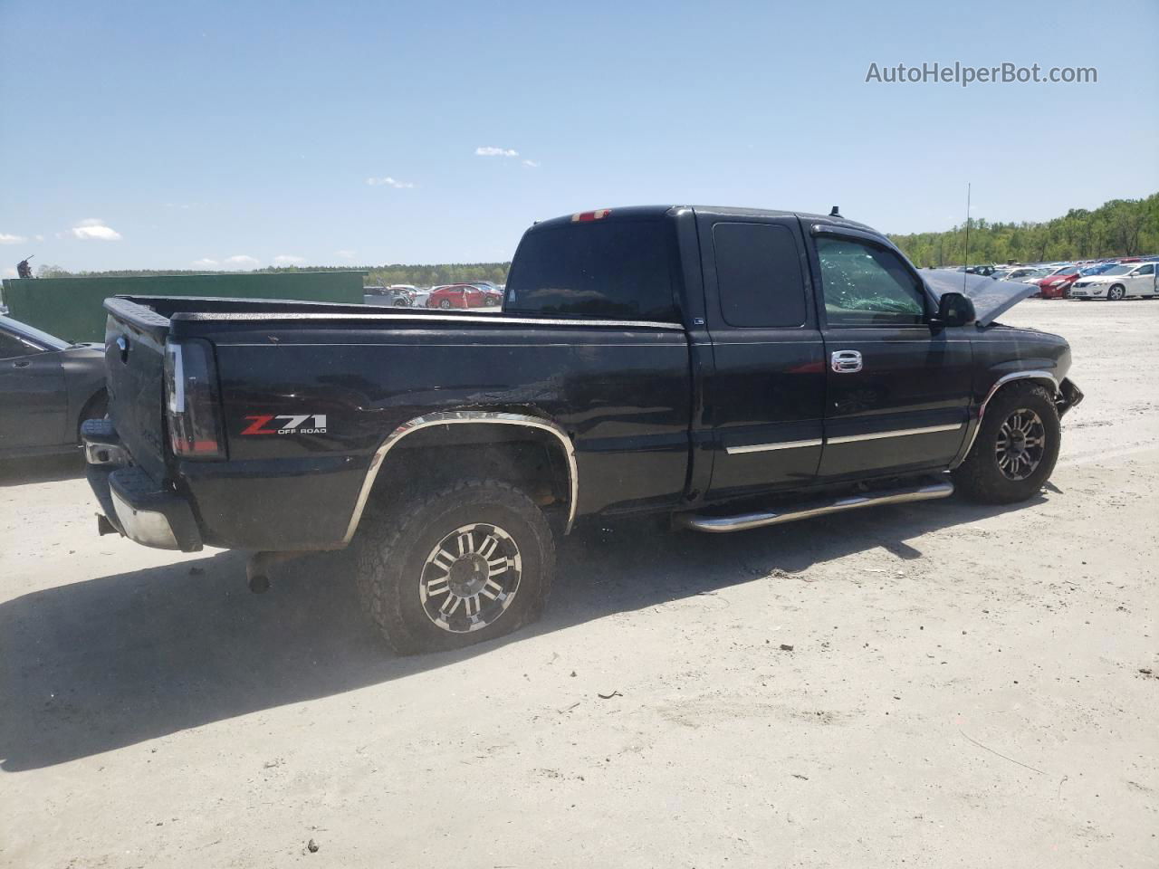 2003 Chevrolet Silverado K1500 Black vin: 2GCEK19T631112829