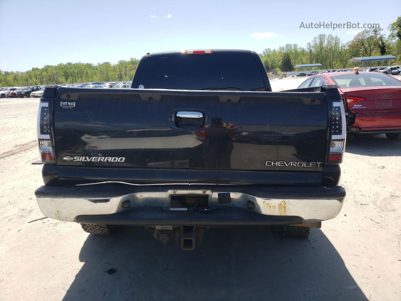 2003 Chevrolet Silverado K1500 Black vin: 2GCEK19T631112829