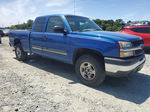 2003 Chevrolet Silverado K1500 Blue vin: 2GCEK19T631152456