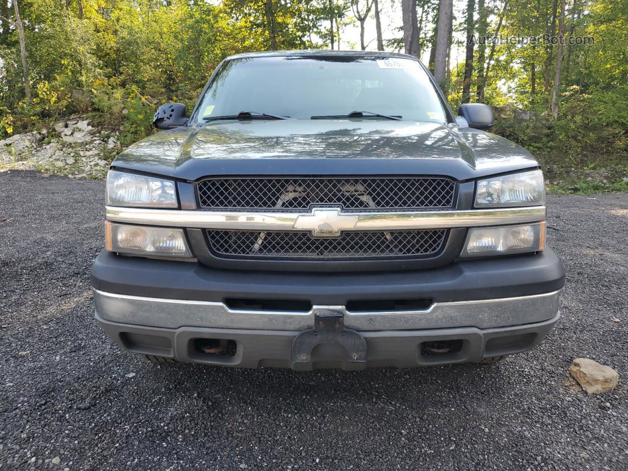 2003 Chevrolet Silverado K1500 Green vin: 2GCEK19T631174330