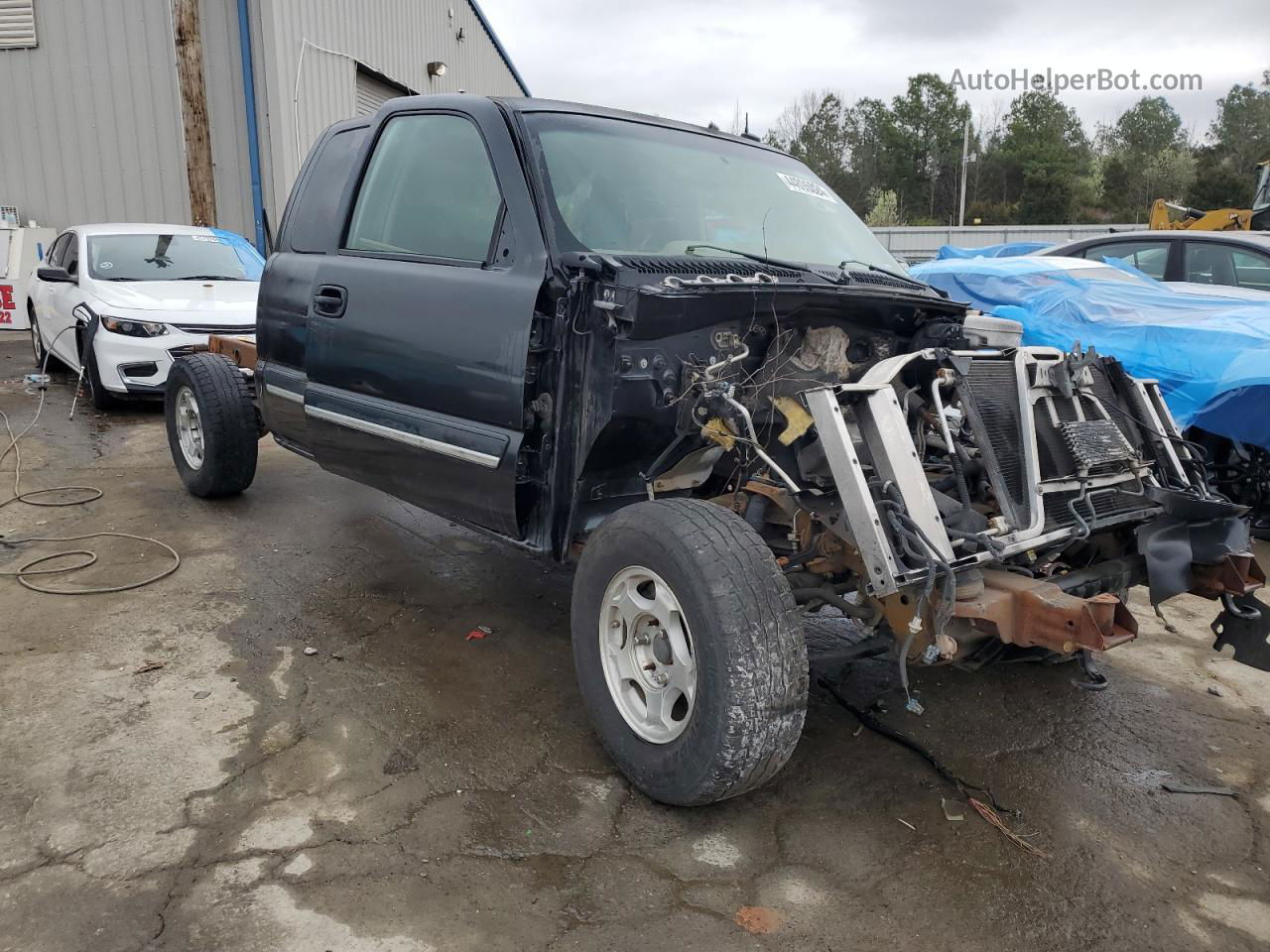 2003 Chevrolet Silverado K1500 Charcoal vin: 2GCEK19T731109728