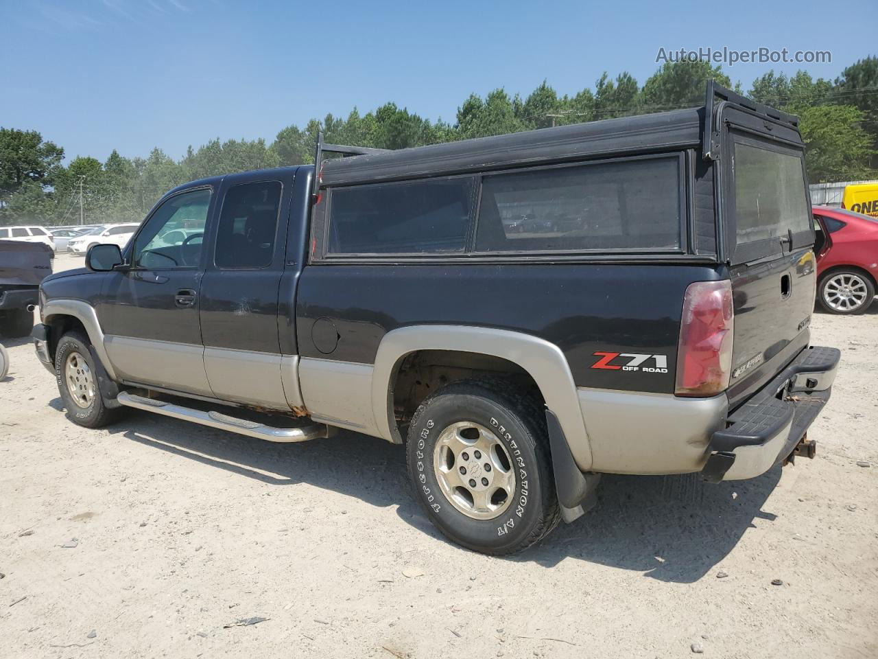 2003 Chevrolet Silverado K1500 Gray vin: 2GCEK19T731131468