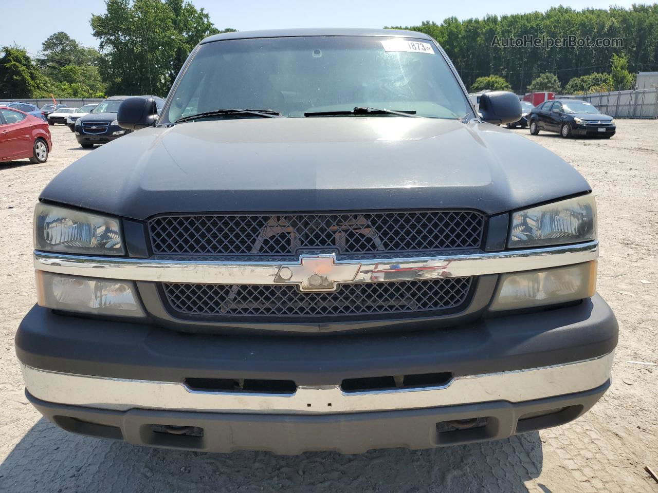 2003 Chevrolet Silverado K1500 Gray vin: 2GCEK19T731131468