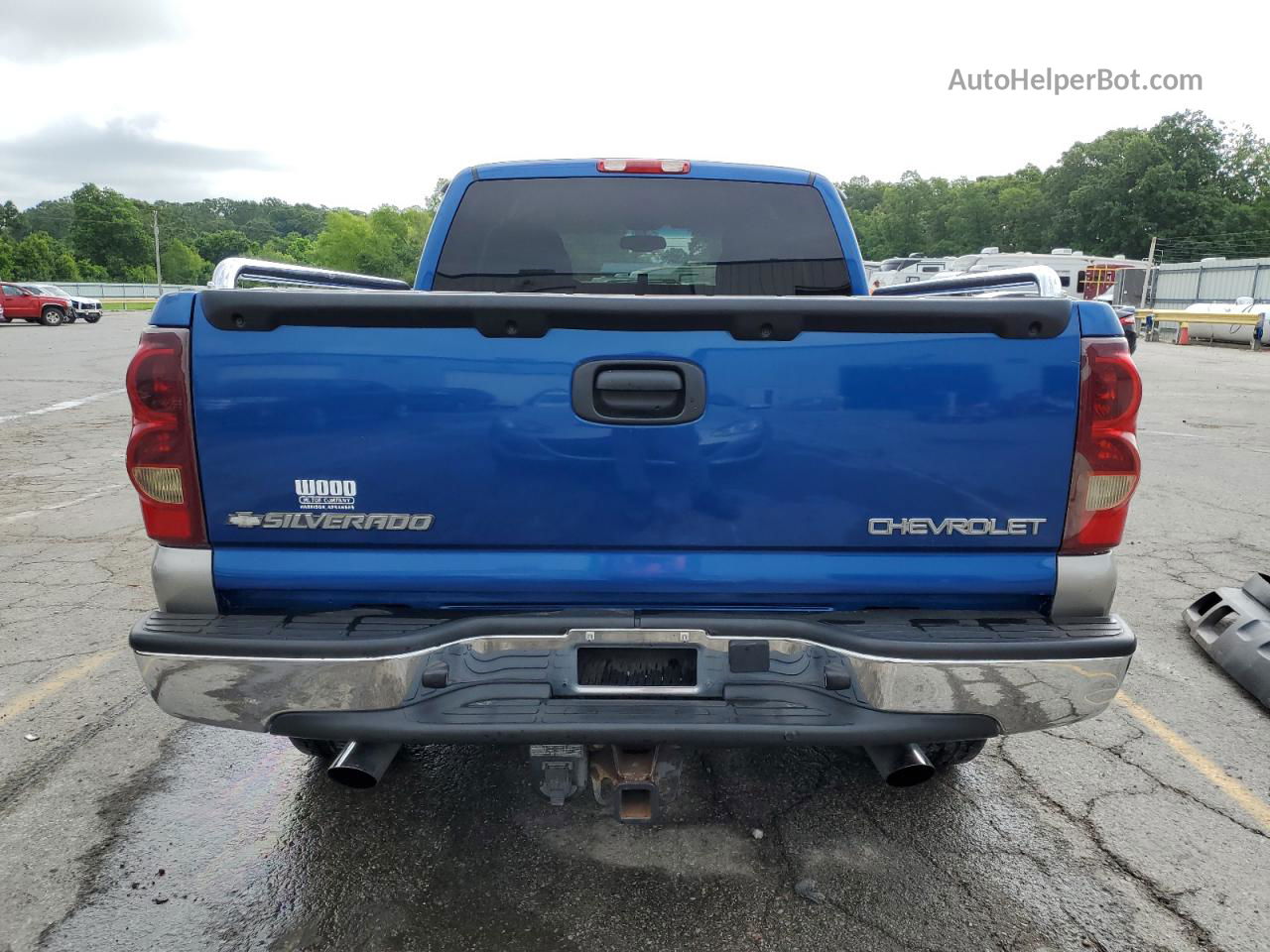 2003 Chevrolet Silverado K1500 Blue vin: 2GCEK19T731230422