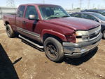 2003 Chevrolet Silverado K1500 Бордовый vin: 2GCEK19T731263131