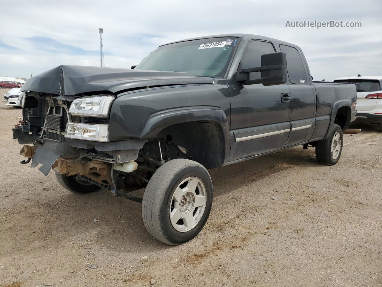 2003 Chevrolet Silverado K1500 Charcoal vin: 2GCEK19T931318551