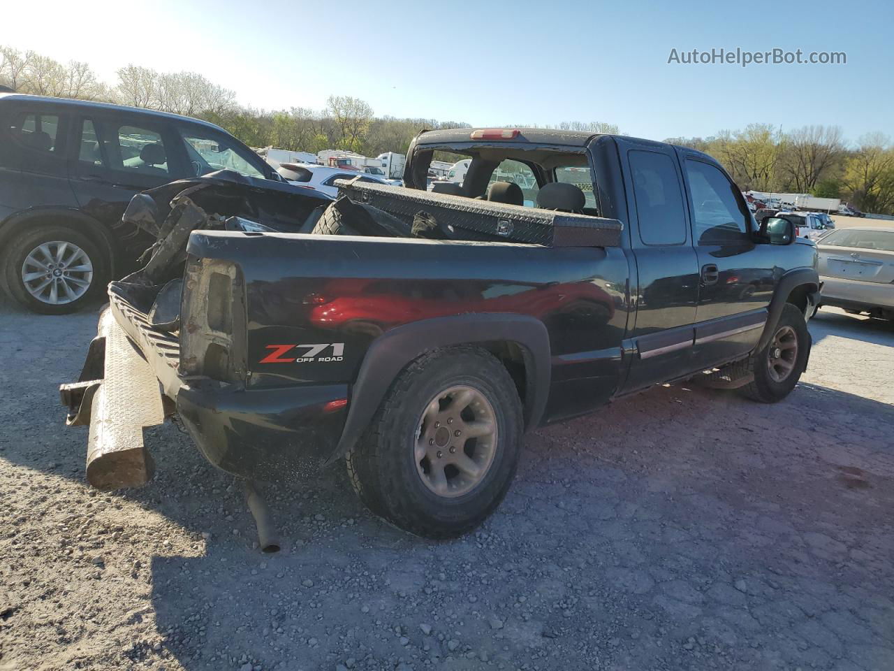 2003 Chevrolet Silverado K1500 Gray vin: 2GCEK19TX31338159