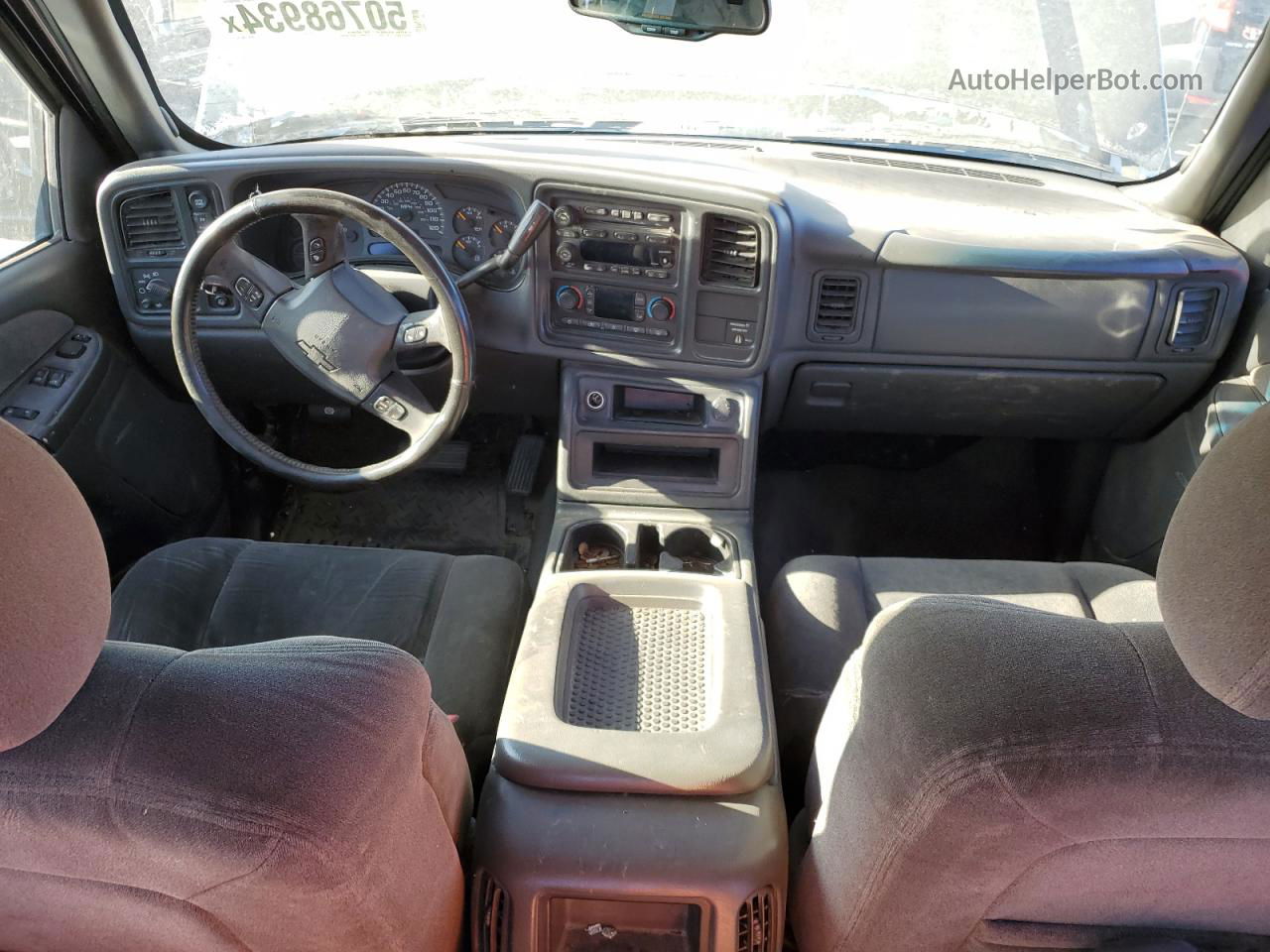 2003 Chevrolet Silverado K1500 Серый vin: 2GCEK19TX31338159