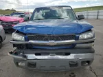 2003 Chevrolet Silverado K1500 Blue vin: 2GCEK19TX31386700