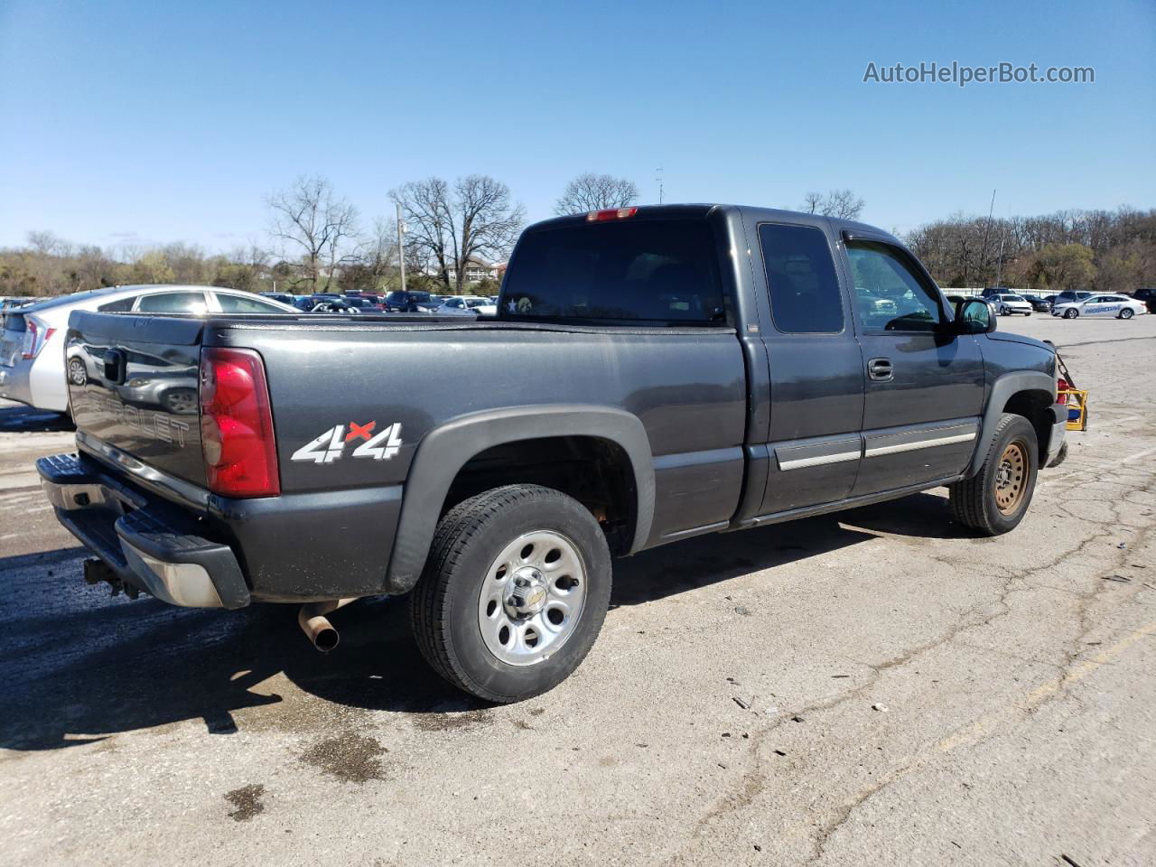 2003 Chevrolet Silverado K1500 Gray vin: 2GCEK19V231320269