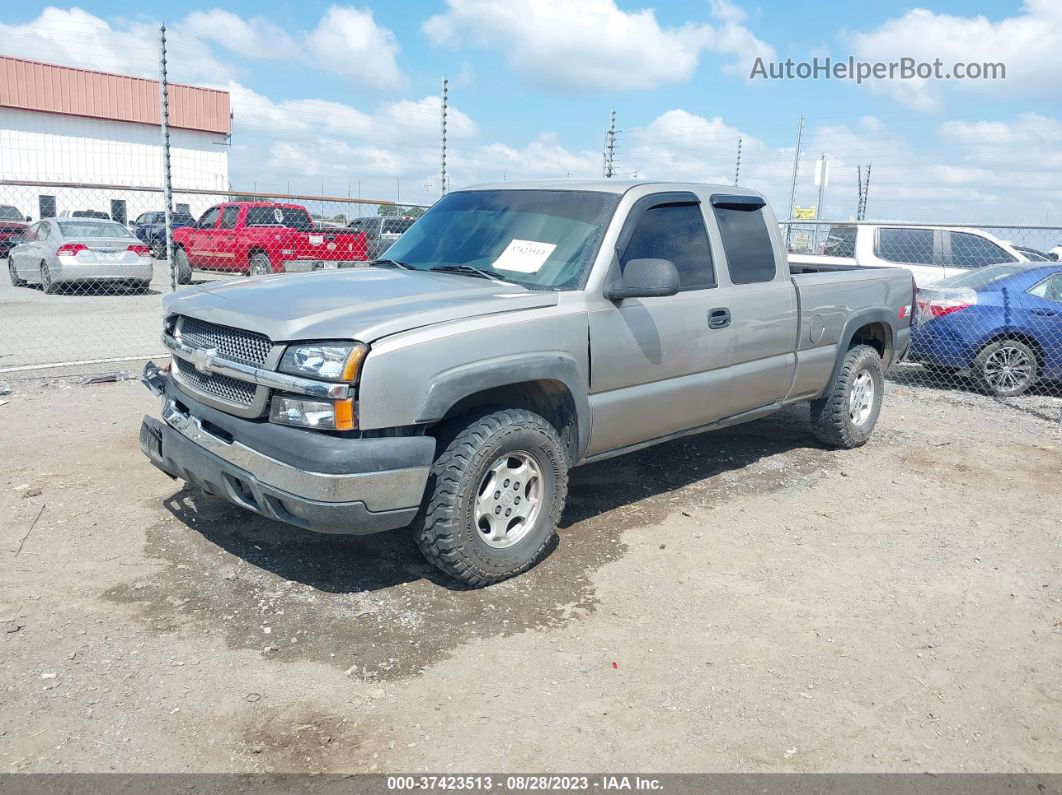 2003 Chevrolet Silverado 1500 Ls Silver vin: 2GCEK19V731101453