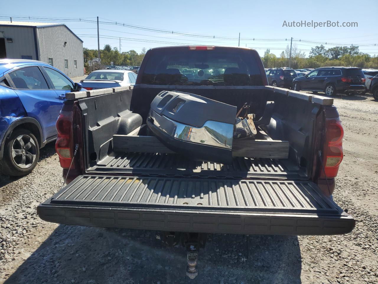 2003 Chevrolet Silverado K1500 Maroon vin: 2GCEK19V831286886