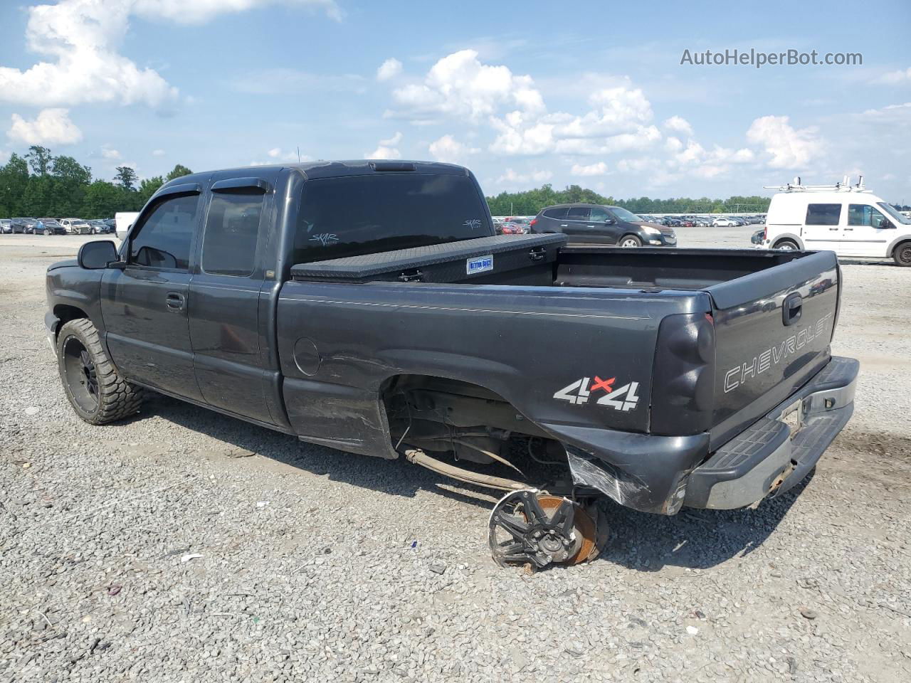 2003 Chevrolet Silverado K1500 Gray vin: 2GCEK19V931307485