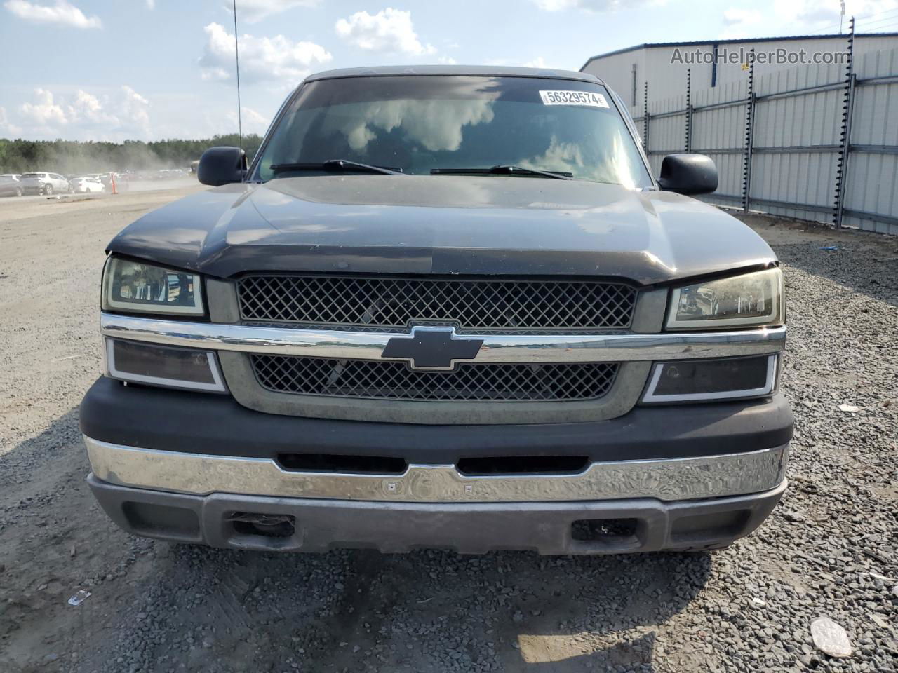 2003 Chevrolet Silverado K1500 Gray vin: 2GCEK19V931307485