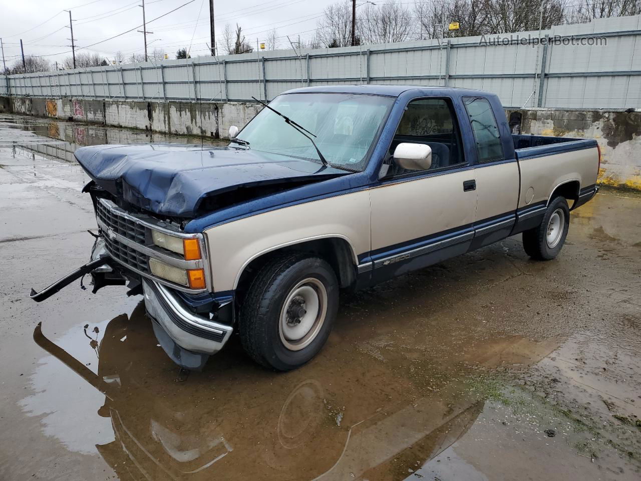 1993 Chevrolet Gmt-400 C2500 Blue vin: 2GCFC29K4P1269179