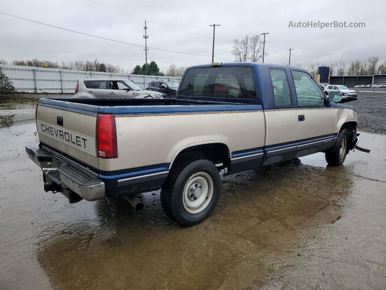 1993 Chevrolet Gmt-400 C2500 Blue vin: 2GCFC29K4P1269179