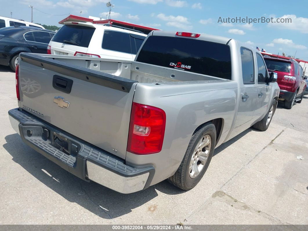 2008 Chevrolet Silverado 1500 Lt1 Silver vin: 2GCFK13Y281224561