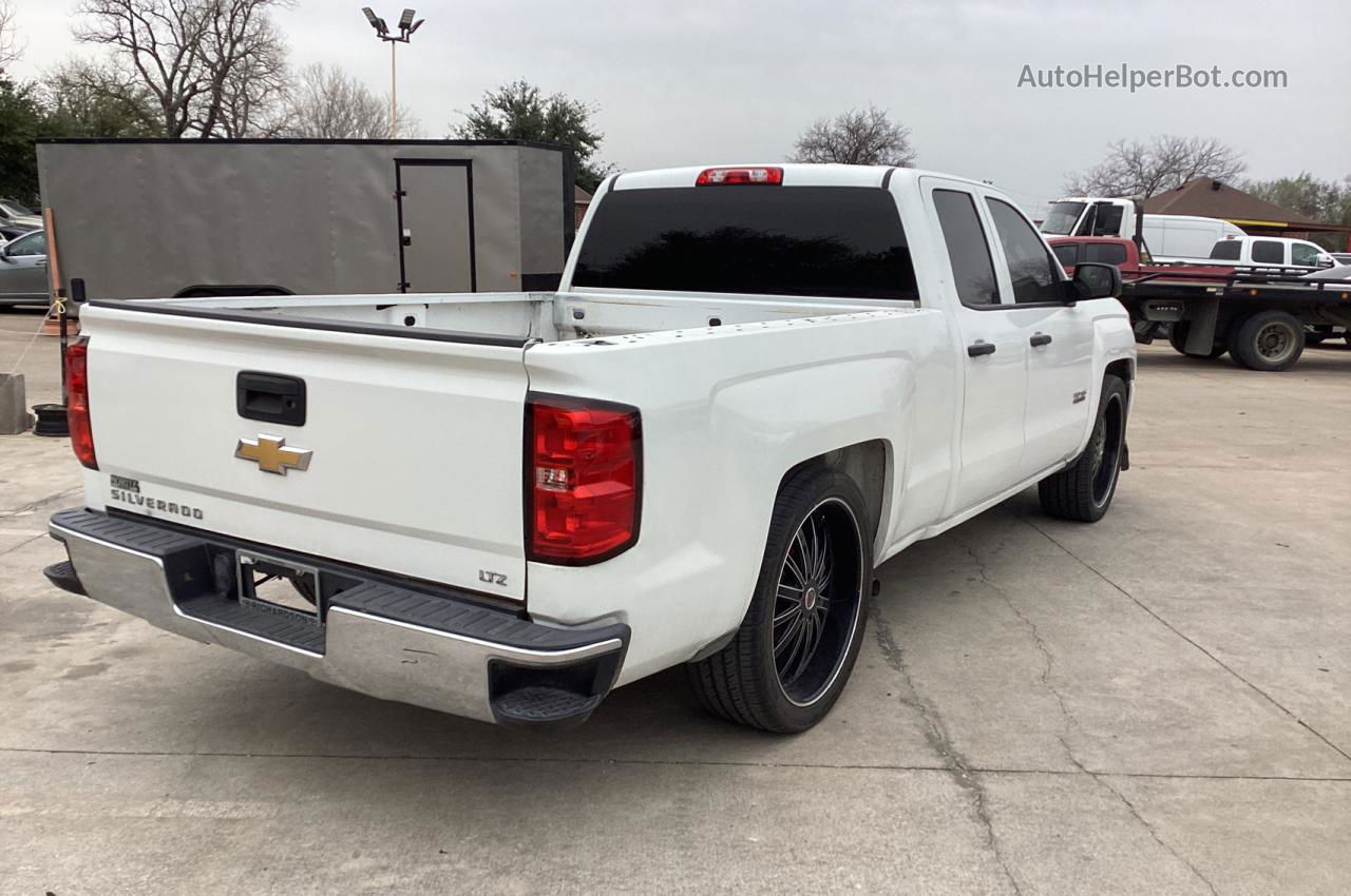 2019 Chevrolet Silverado Ld C1500 Custom White vin: 2GCRCMECXK1155557