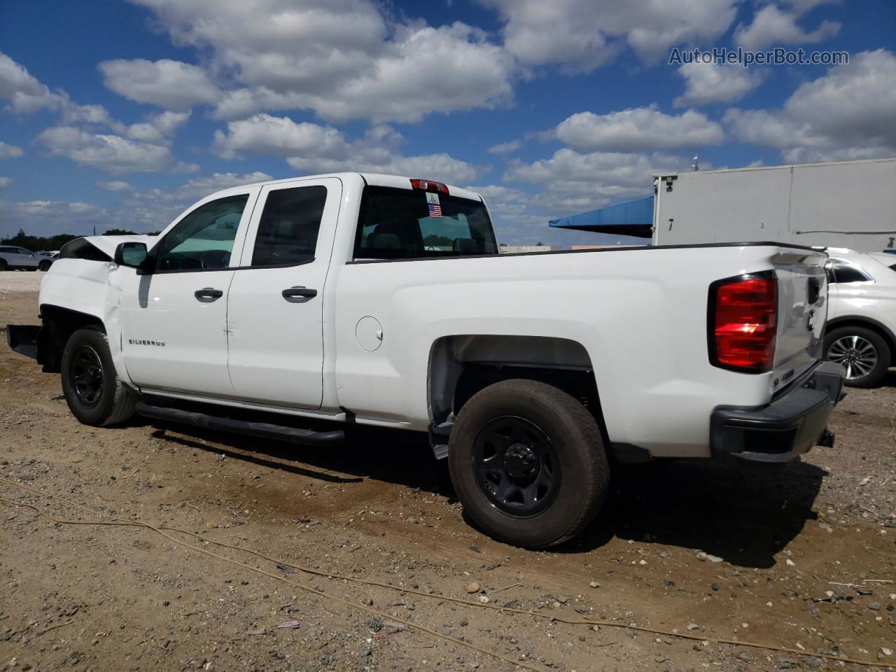 2019 Chevrolet Silverado Ld C1500 White vin: 2GCRCNEC0K1121889