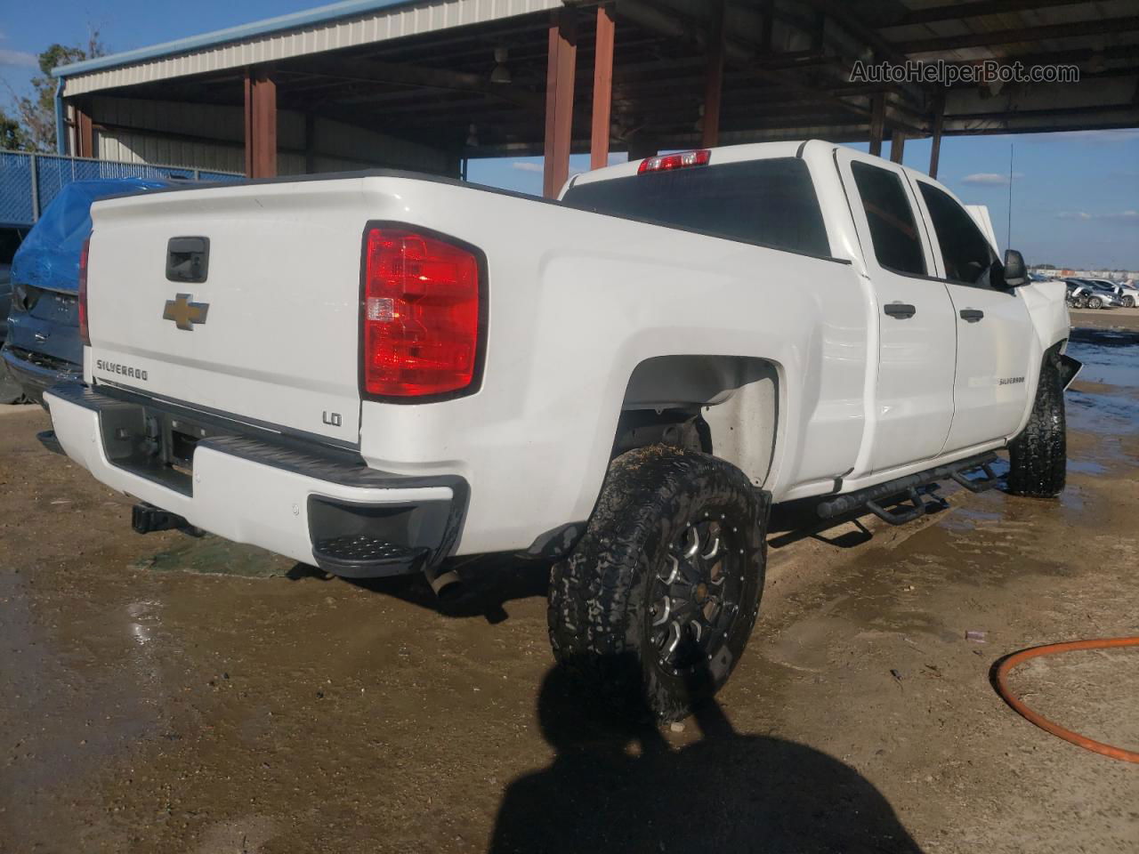 2019 Chevrolet Silverado Ld C1500 White vin: 2GCRCNEC0K1205114