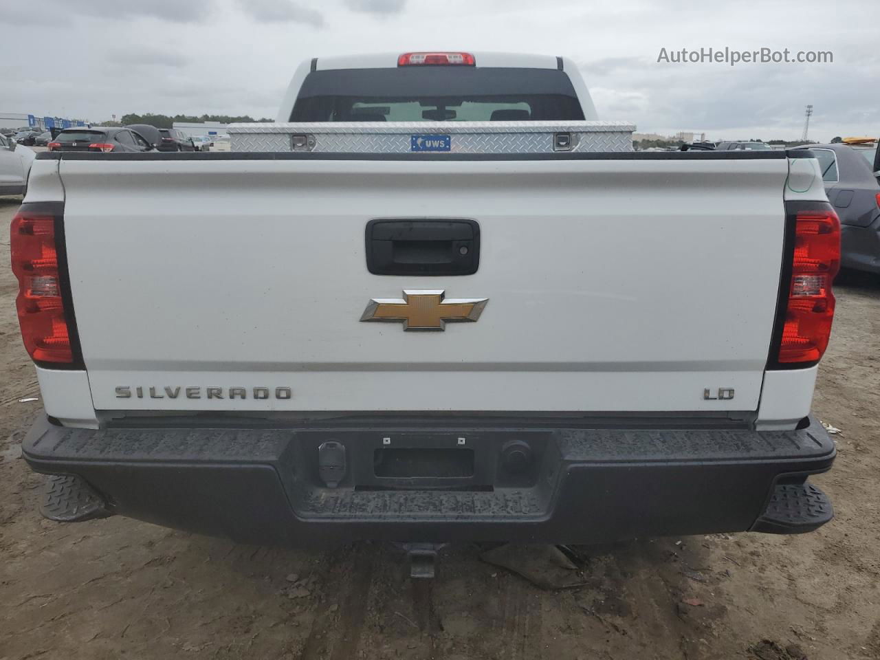 2019 Chevrolet Silverado Ld C1500 White vin: 2GCRCNEC4K1195445