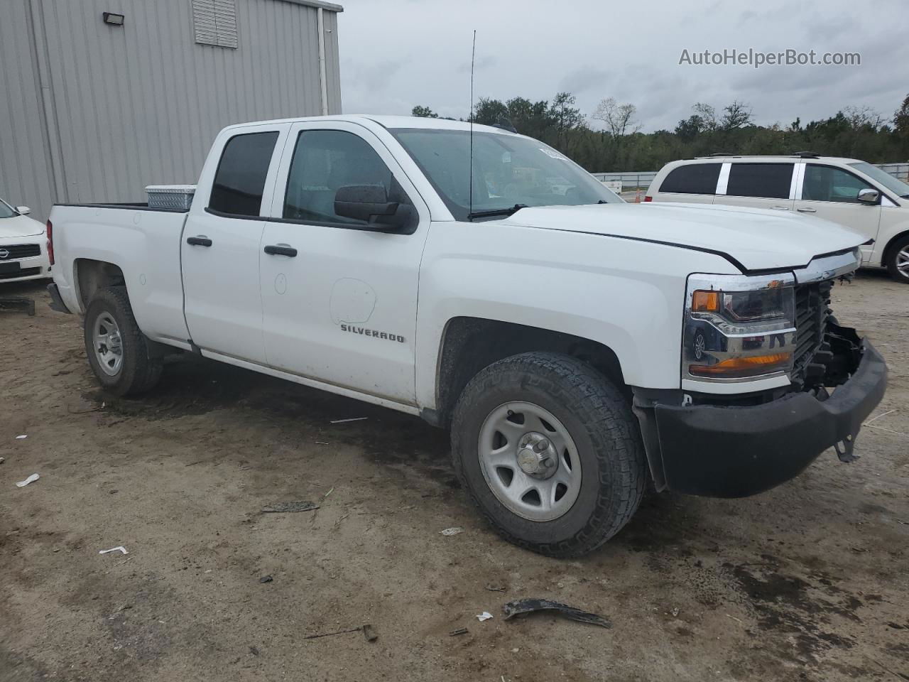 2019 Chevrolet Silverado Ld C1500 White vin: 2GCRCNEC4K1195445