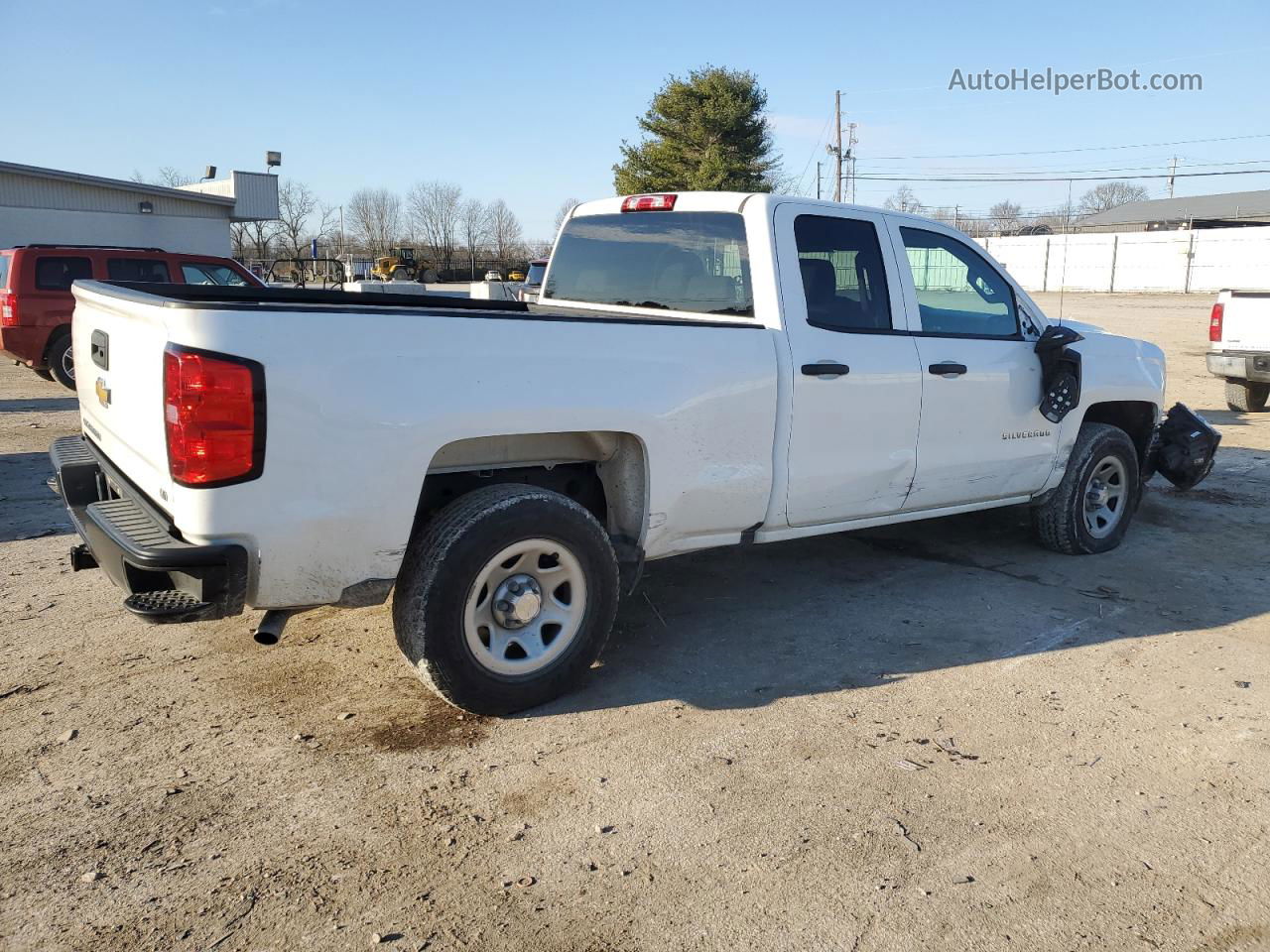 2019 Chevrolet Silverado Ld C1500 White vin: 2GCRCNEC5K1164706