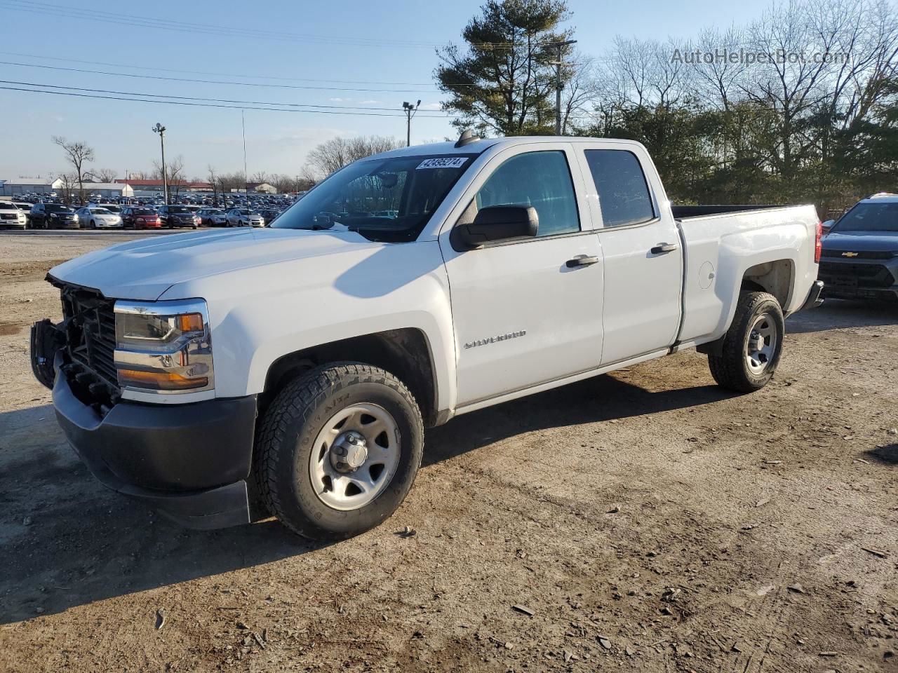 2019 Chevrolet Silverado Ld C1500 White vin: 2GCRCNEC5K1164706