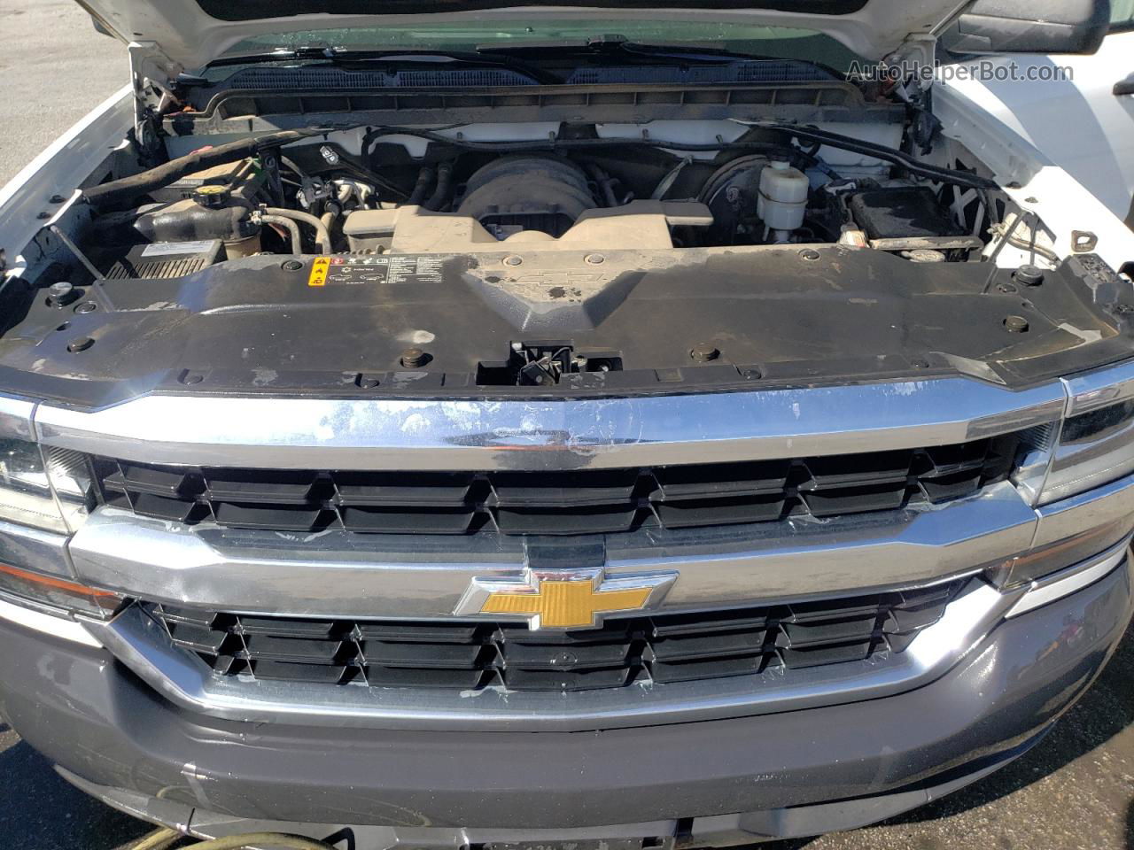 2019 Chevrolet Silverado Ld C1500 White vin: 2GCRCNEC7K1213209