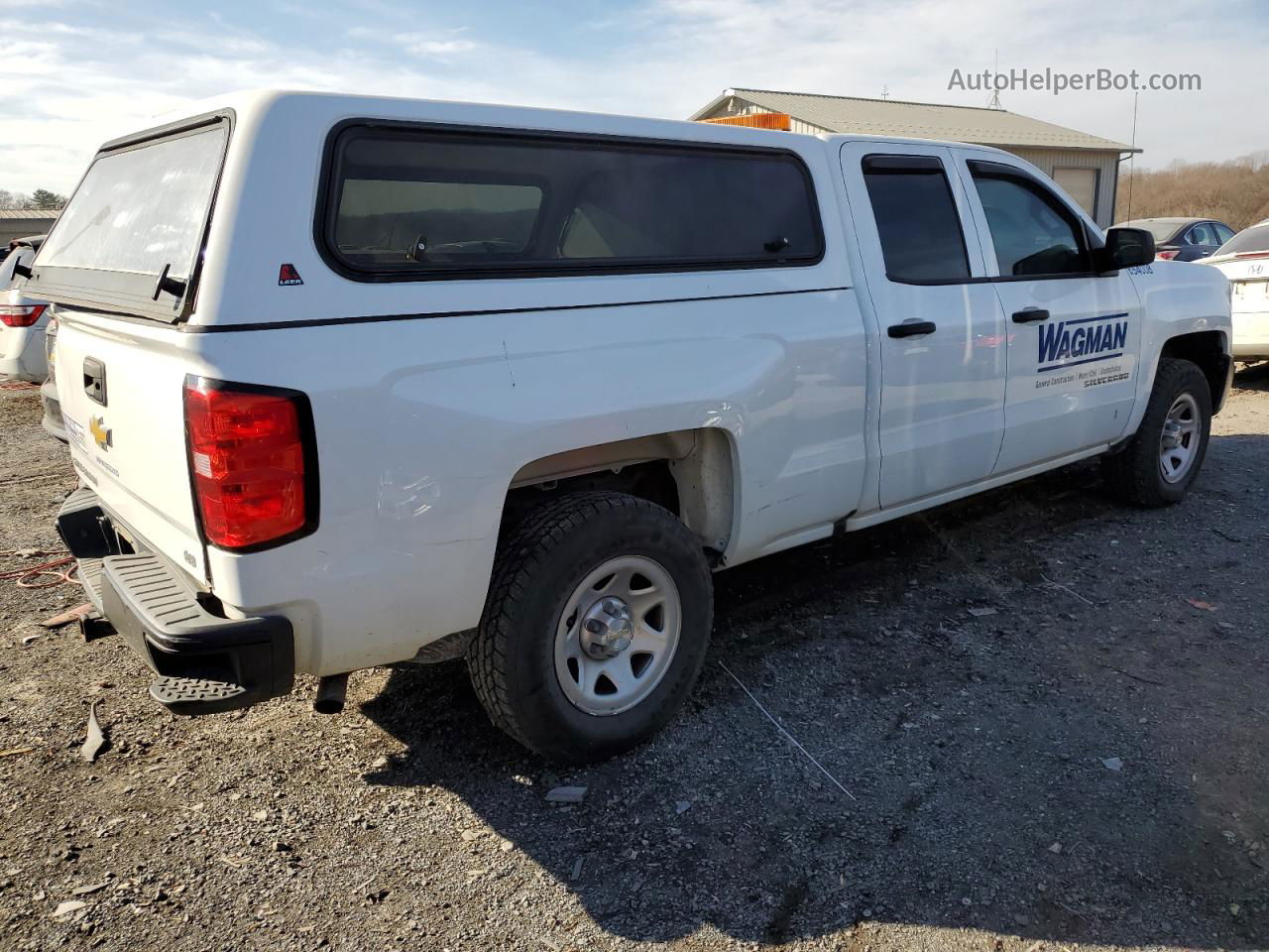 2019 Chevrolet Silverado Ld C1500 White vin: 2GCRCNEC8K1186537