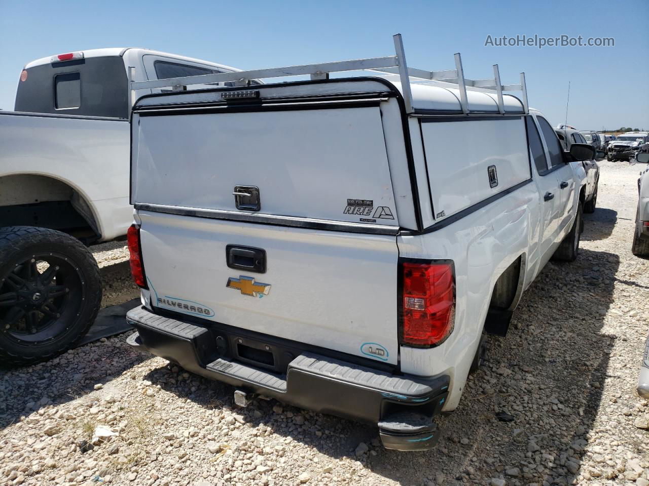 2019 Chevrolet Silverado Ld C1500 White vin: 2GCRCNEC8K1212649