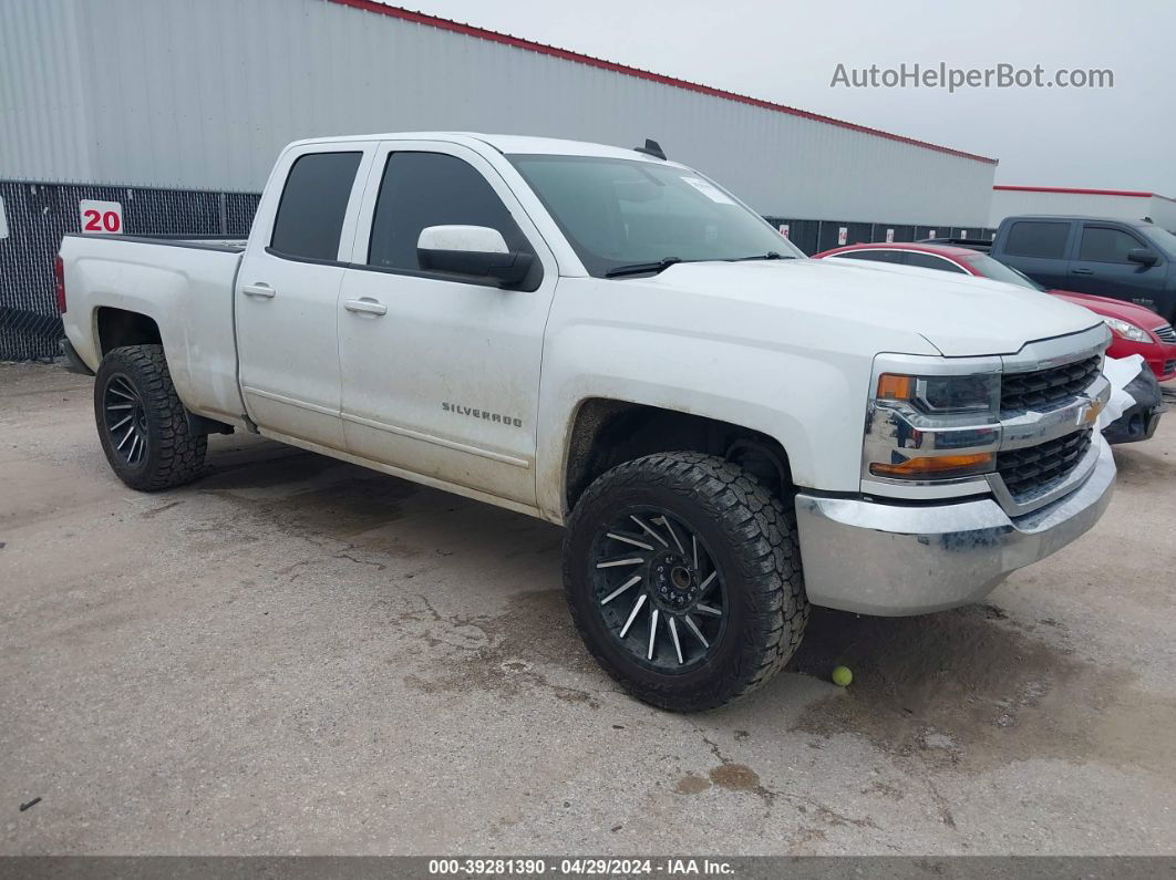 2019 Chevrolet Silverado 1500 Ld Lt White vin: 2GCRCPEC7K1111002