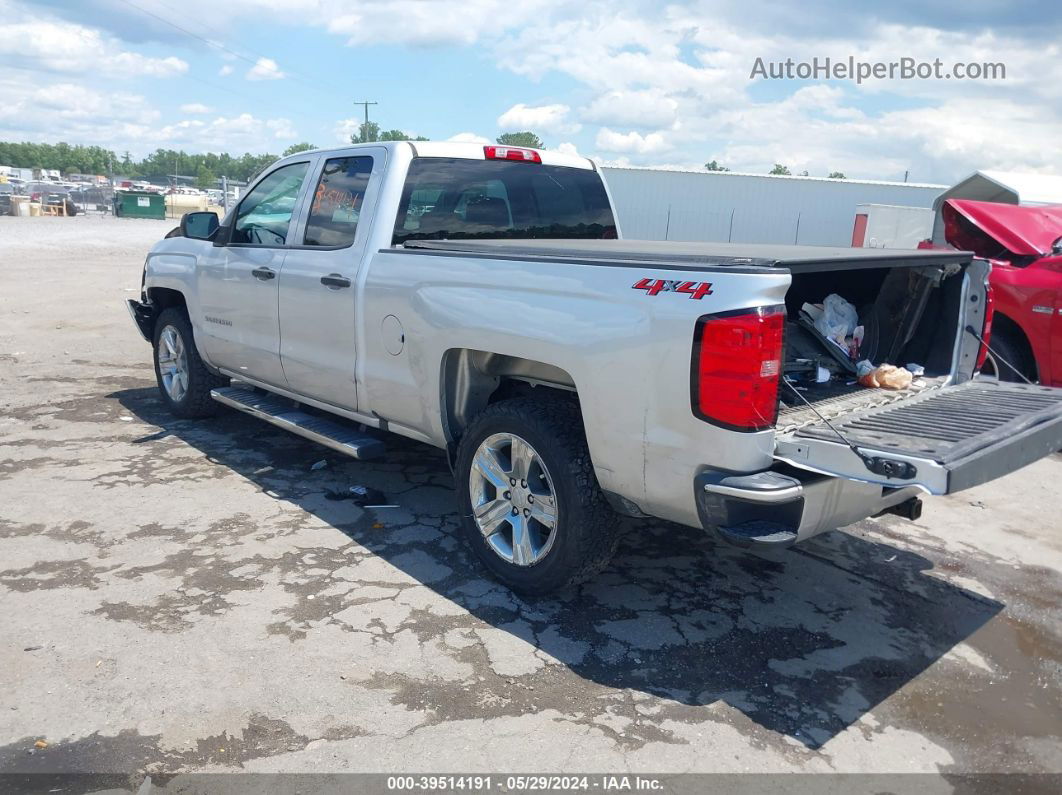 2019 Chevrolet Silverado 1500 Ld Silverado Custom Silver vin: 2GCVKMEC4K1211980