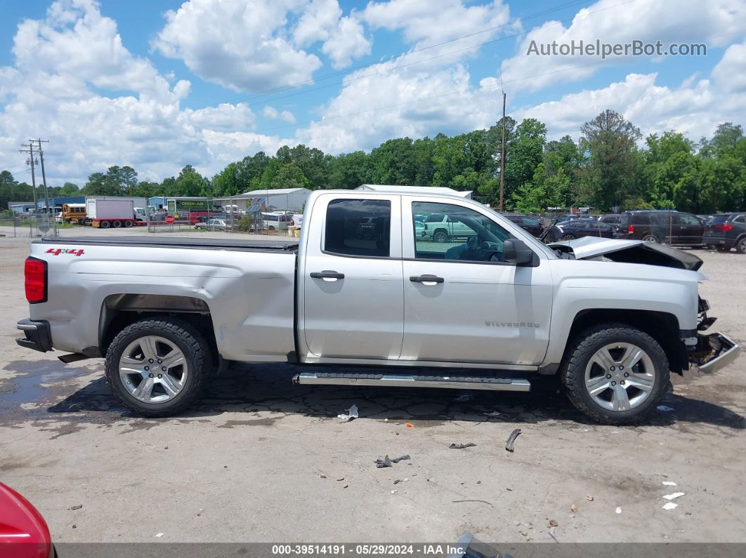 2019 Chevrolet Silverado 1500 Ld Silverado Custom Silver vin: 2GCVKMEC4K1211980